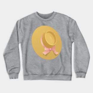 Summer hat Crewneck Sweatshirt